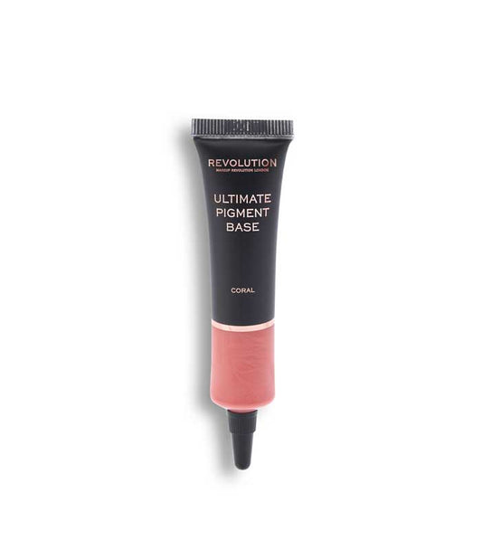 Revolution - Eyeshadow Primer Ultimate Pigment Base - Coral