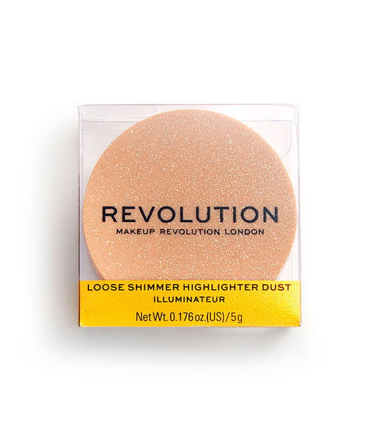 Revolution - *Precious Stone* - Iluminador em pó metalizado - Rose Quartz