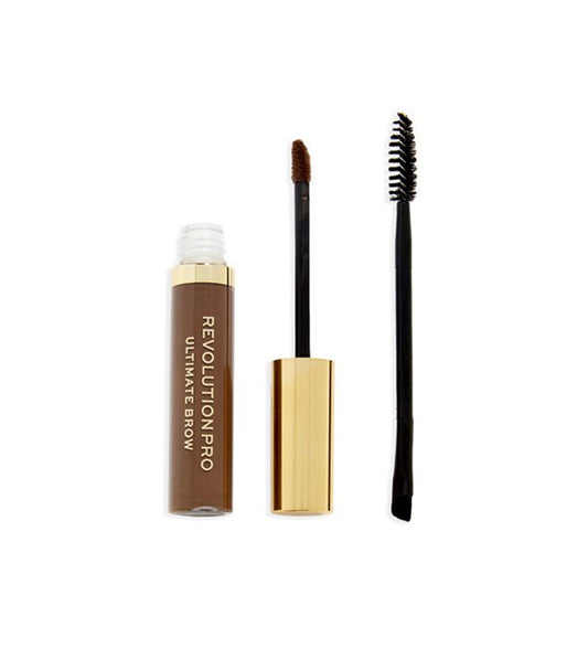 Revolution Pro - Gel para sobrancelhas Ultimate Brow - Medium Brown