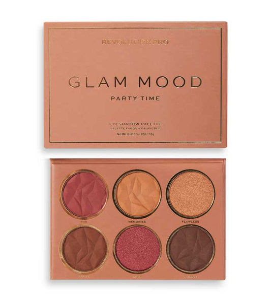 Revolution Pro - *Glam Mood* - Paleta de sombras - Party Time