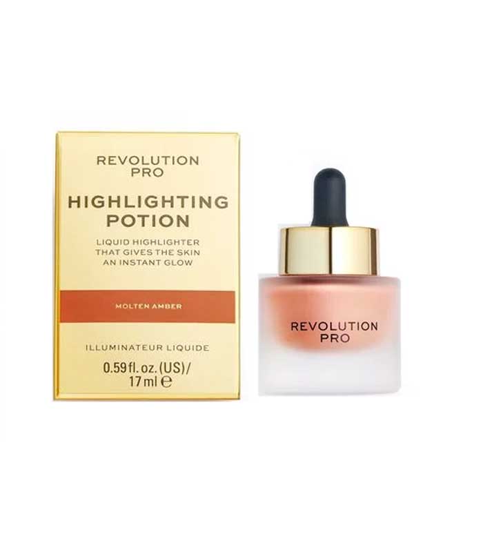 Revolution Pro - Liquid Highlighter Highlighting Potion - Molten Amber