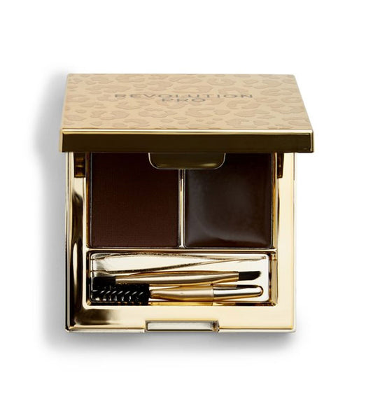 Revolution Pro - Kit de sobrancelha Ultimate Brow Sculpt Kit - Chocolate
