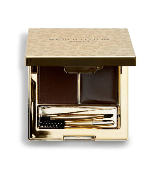 Revolution Pro - Kit de sobrancelha Ultimate Brow Sculpt Kit - Ebony