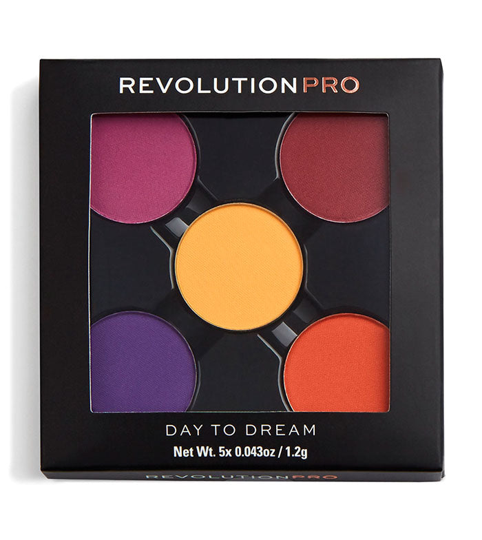 Revolution Pro - Pack de 5 sombras de olhos em godet magnéticas - Day to dream