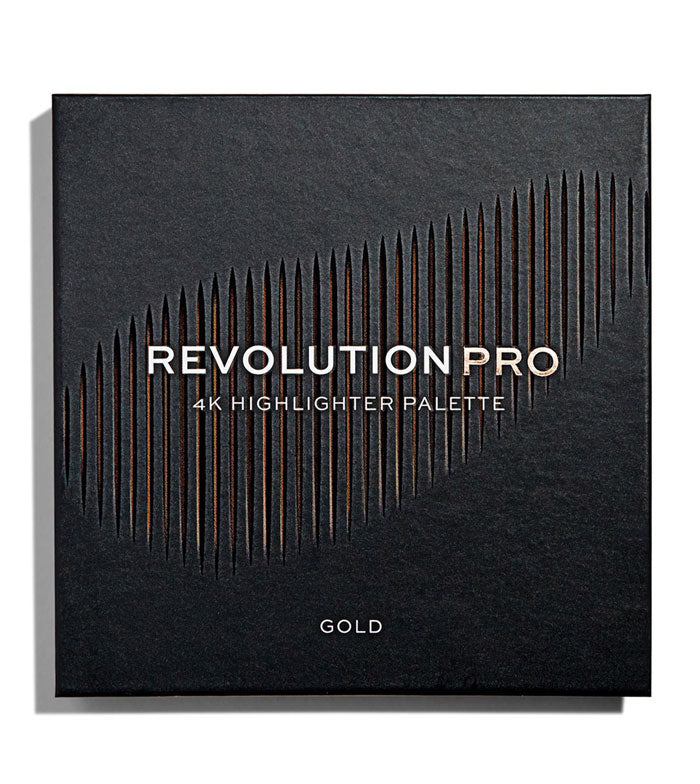 Revolution Pro - Highlighter Palette 4K - Gold