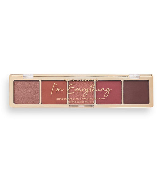 Revolution Pro - Paleta de sombras Glam - I\'m Everything Burnt Nude