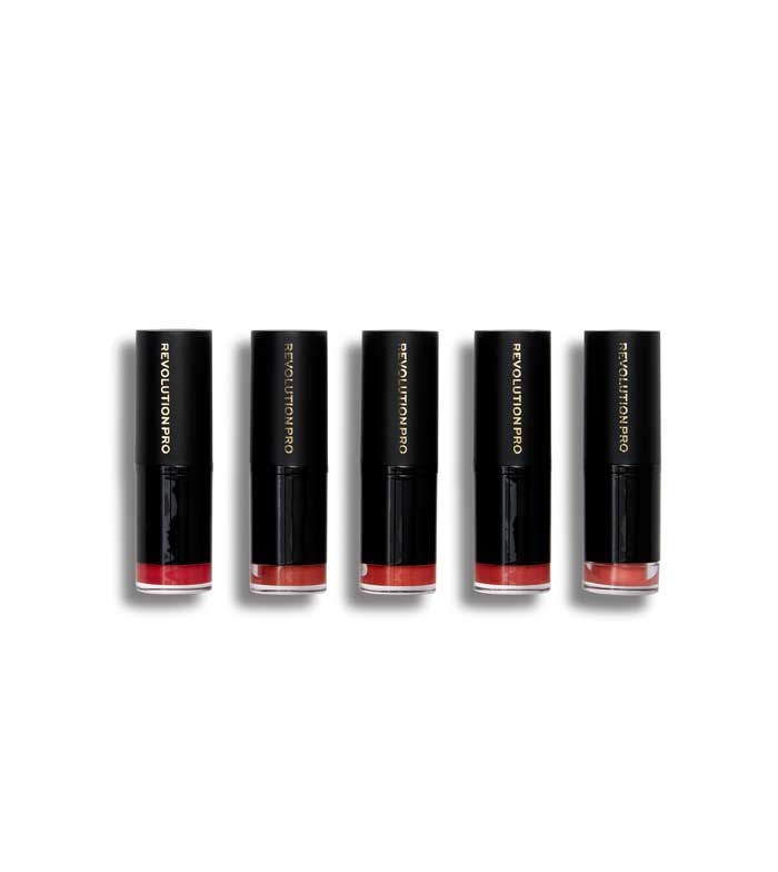 Revolution Pro - Conjunto de batom Lipstick Collection - Corals