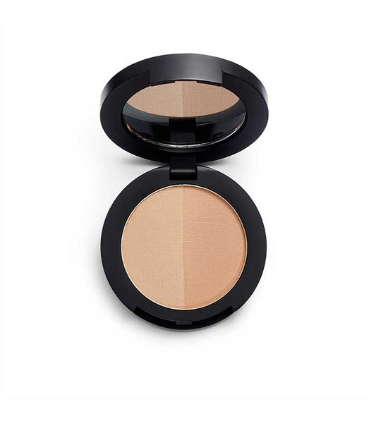 Revolution Pro  - Sombra de sobrancelha em pó Duo Brow - Blonde