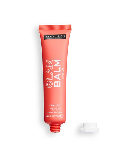 Revolution Relove - Glam Balm Lip Balm - Pretty Peach