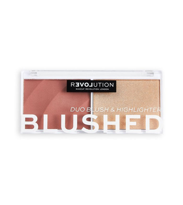 Revolution Relove - Duo de blush e realçador Colour Play Blushed - Kindness