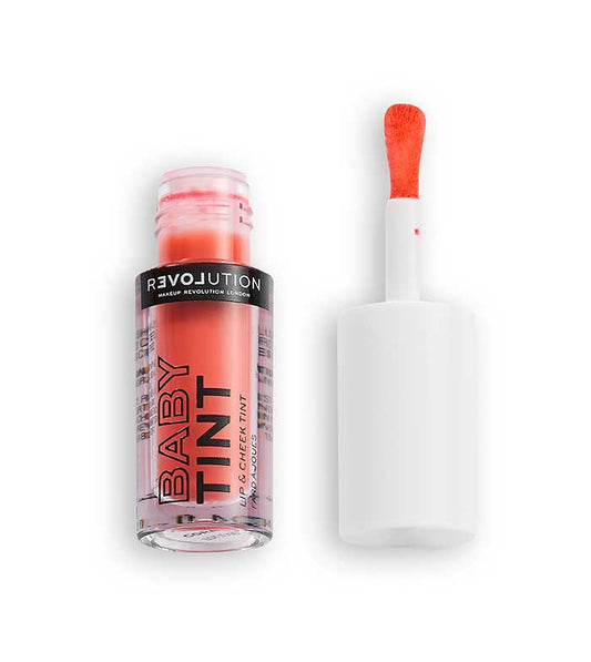 Revolution Relove - Tonalidade para lábios e bochechas Baby Tint - Coral