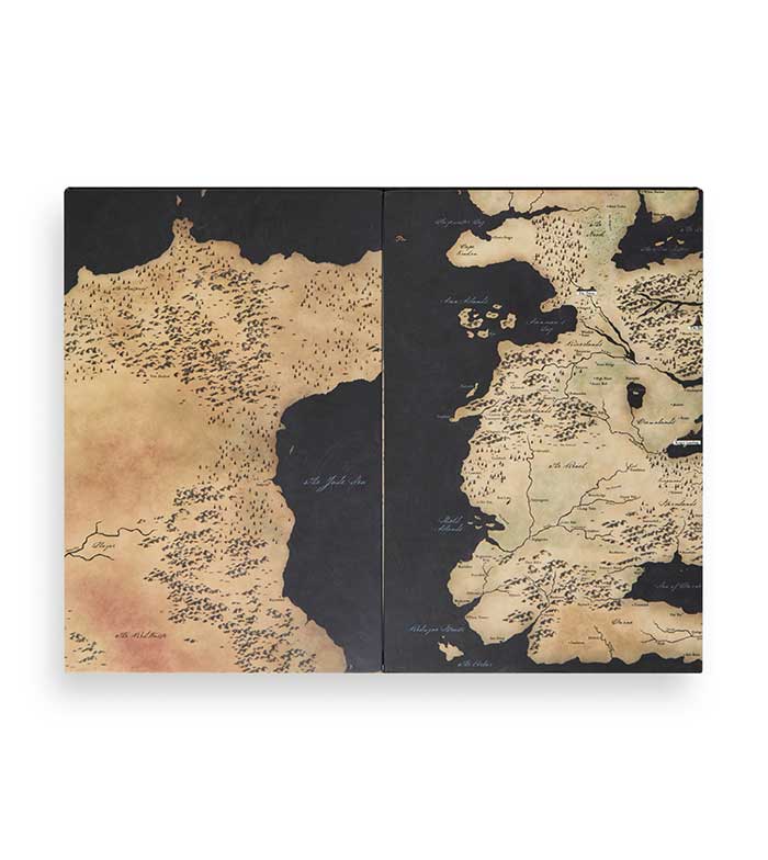 Revolution - *Revolution X Game of Thrones* - Paleta de Sombras Westeros Map