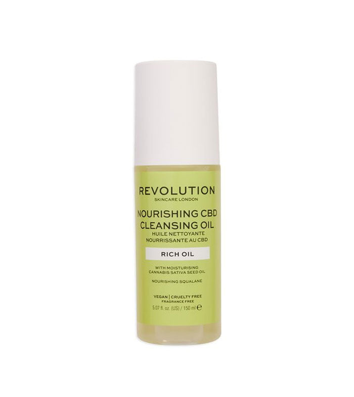 Revolution Skincare - Óleo de limpeza nutritivo CBD