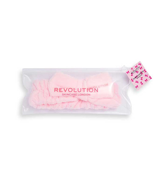 Revolution Skincare - Faixa de cabelo - Pretty Pink