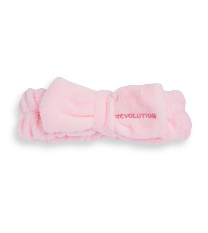 Revolution Skincare - Faixa de cabelo - Pretty Pink