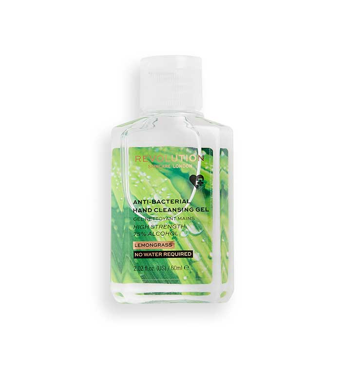 Revolution Skincare - Gel desinfetante para as mãos Lemongrass 60ml