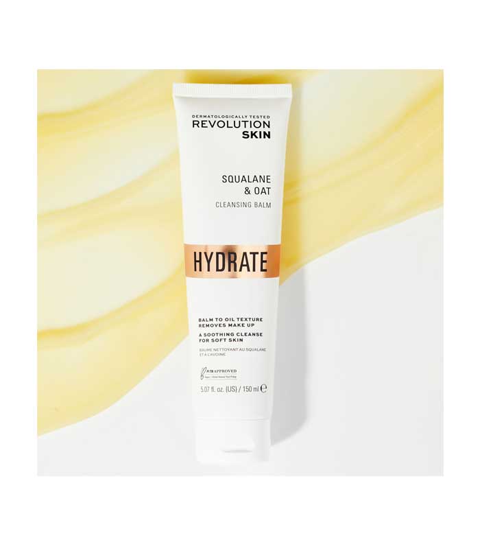 Revolution Skincare - *Hydrate* - Bálsamo de limpeza facial com esqualeno e farinha de aveia