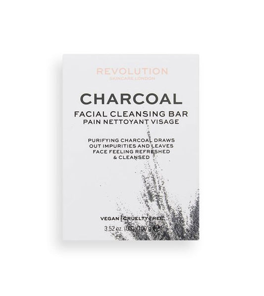 Revolution Skincare - Sabonete facial sólido Charcoal Therapy