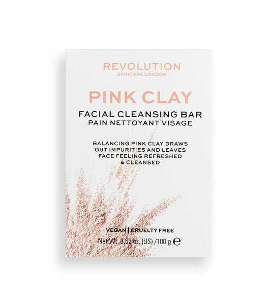 Revolution Skincare - Sabonete facial sólido Pink Clay