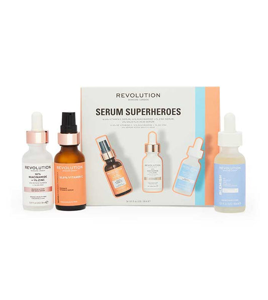 Revolution Skincare - 3 Serum Pack Serum Superheroes Collection