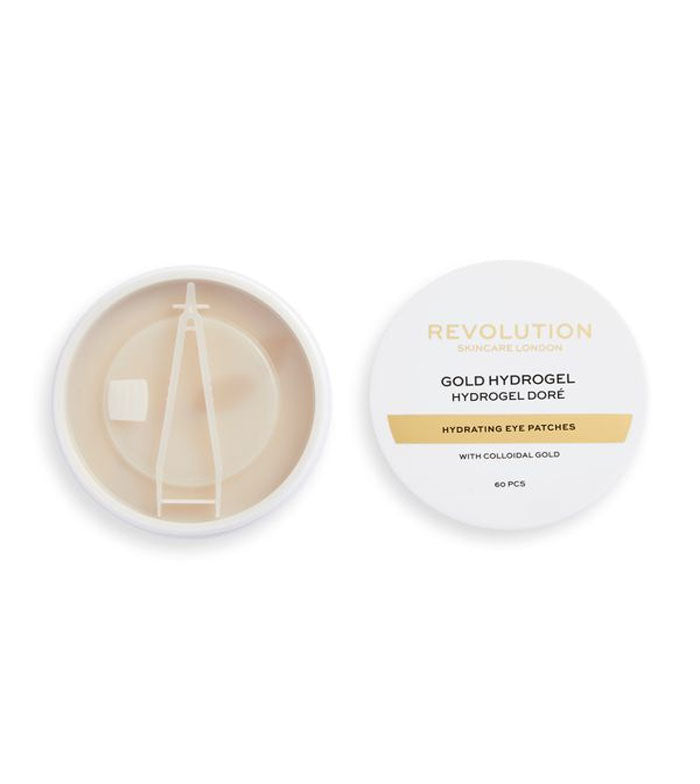 Revolution Skincare - Adesivos hidratantes de hidrogel de ouro coloidal Gold Eye