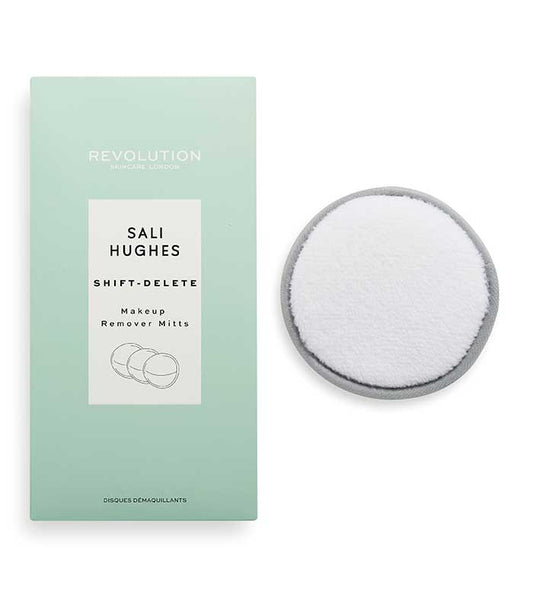 Revolution Skincare - *Sali Hughes* - Discos de remoção de maquiagem reutilizáveis Shift - Delete