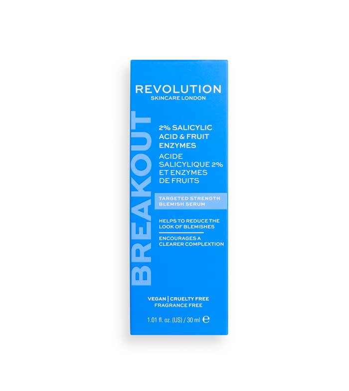 Revolution Skincare - Soro 2% de ácido salicílico e enzimas de frutas