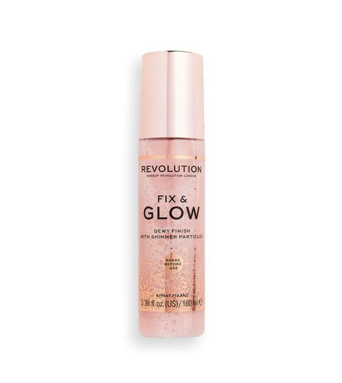 Revolution - Spray fixador de maquiagem Fix & Glow