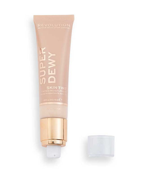 Revolution - *Super Dewy* - Hidratante matizado Super Dewy Skin Tint - Light Beige