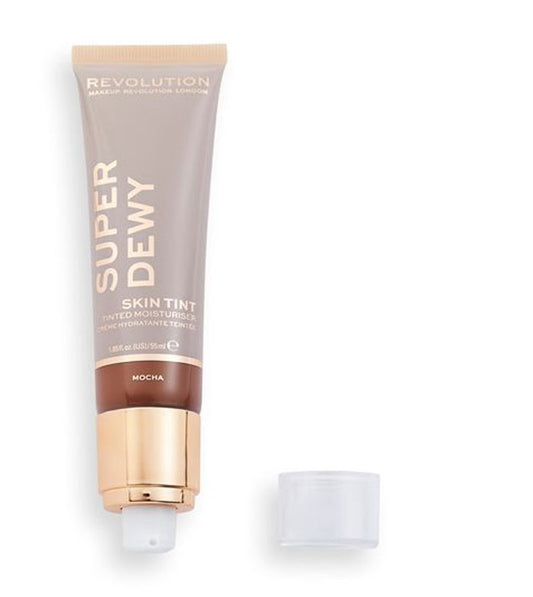 Revolution - *Super Dewy* - Hidratante matizado Super Dewy Skin Tint - Mocha