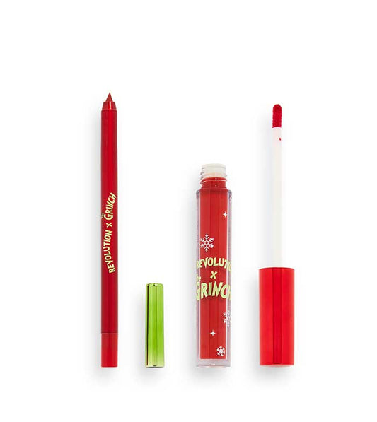 Revolution - *The Grinch x Revolution* - Little Max Lip Kit