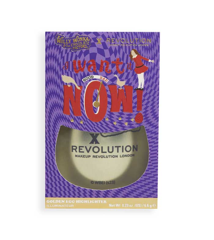 Revolution - *Willy Wonka & The chocolate factory* - Iluminador em pó Good Egg Bad Egg